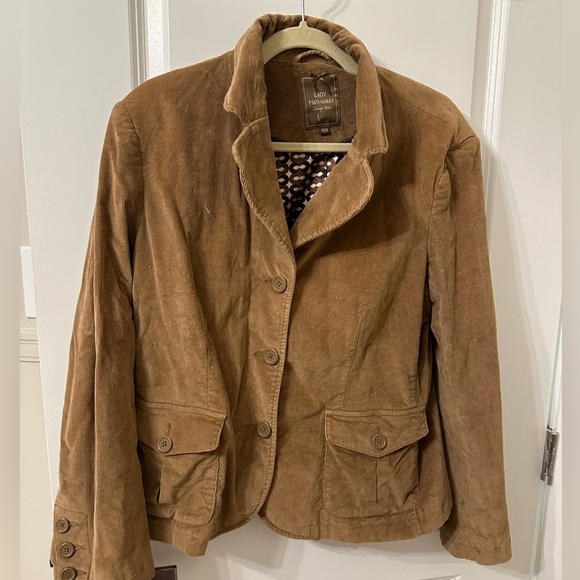 Vintage Camel Corduroy Blazer - Picture 1 of 3